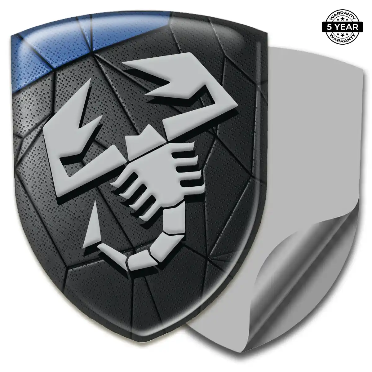 Abarth Silicone Emblem Premium Dome