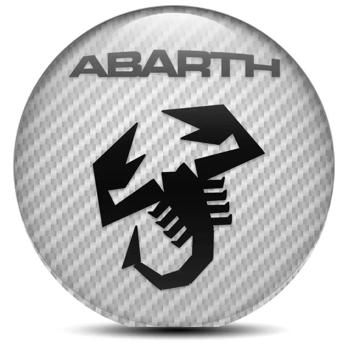 Abarth Silicone Emblem Premium Quality