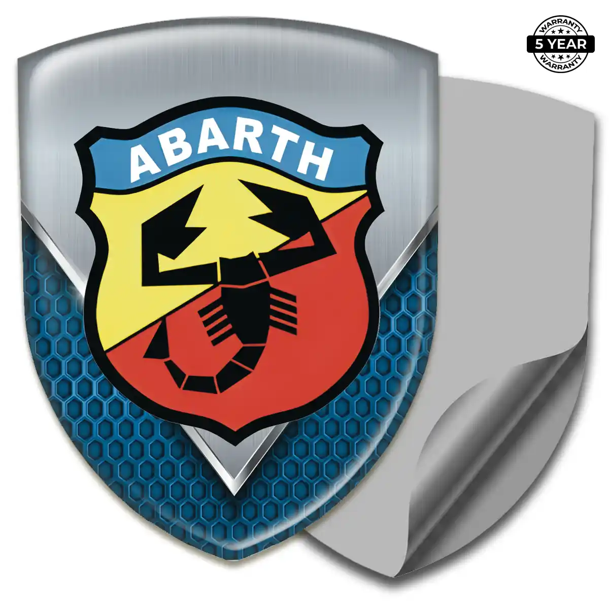 Abarth Silicone Emblem Prime Quality