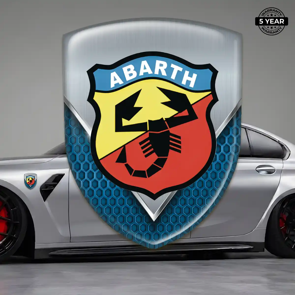 Abarth Silicone Emblem Prime Quality
