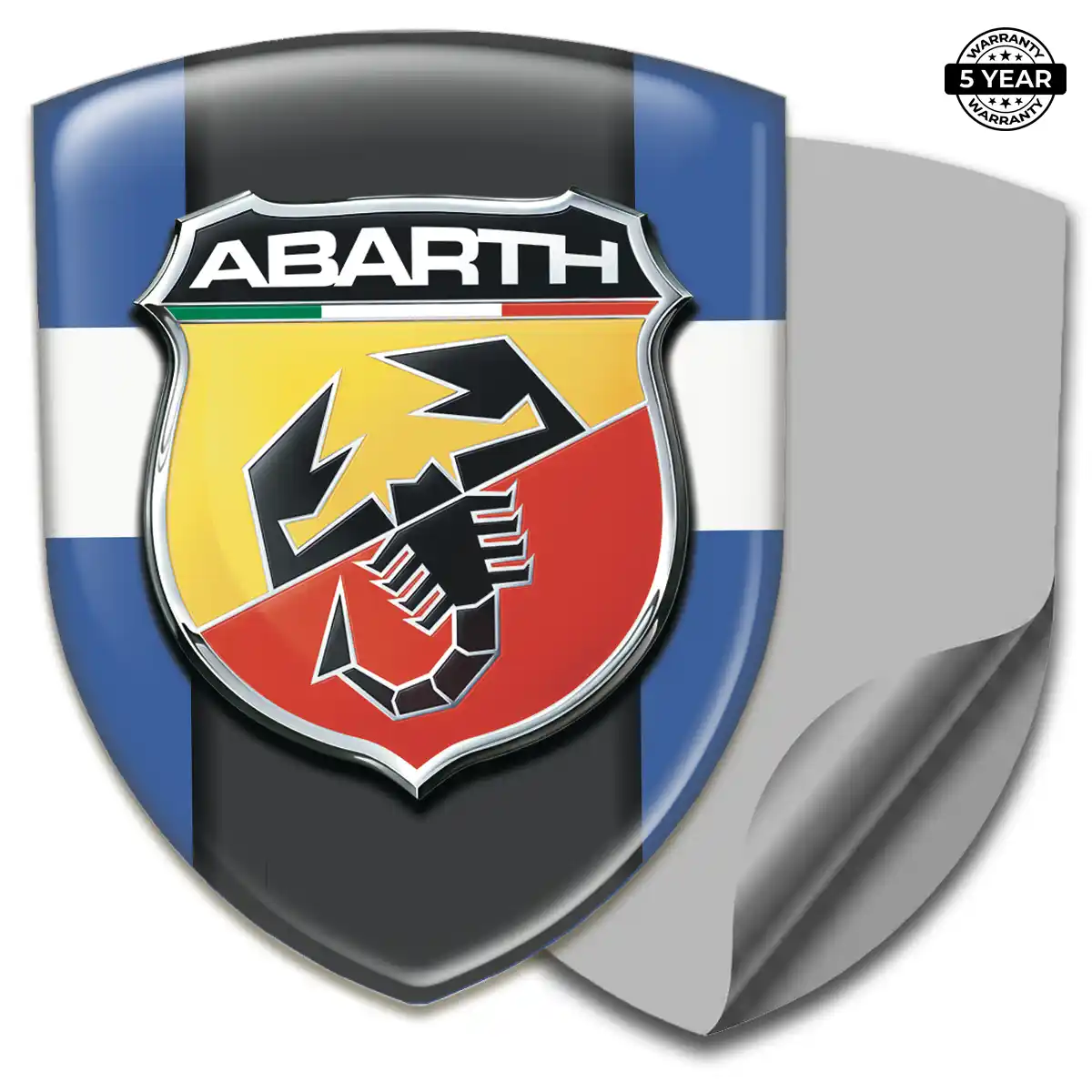 Abarth Silicone Emblem Resin Elite