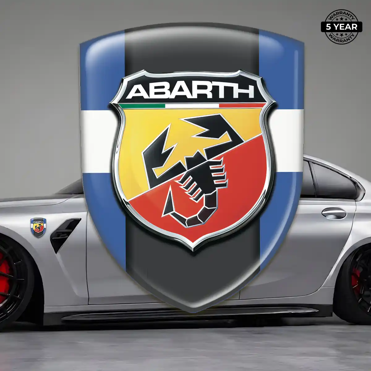 Abarth Silicone Emblem Resin Elite