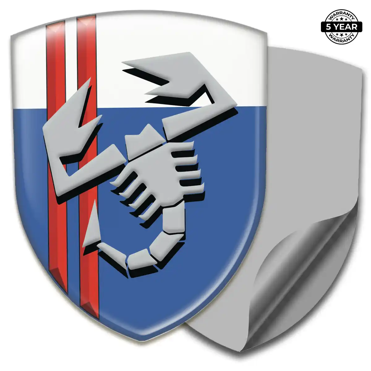 Abarth Silicone Emblem Resin Luxe