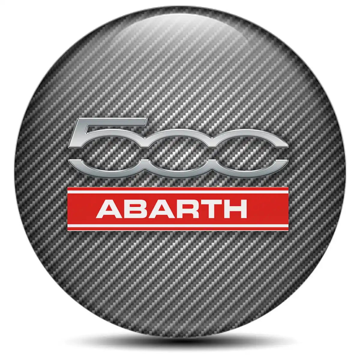 Abarth Silicone Emblem Self-Adhesive Premium Edition
