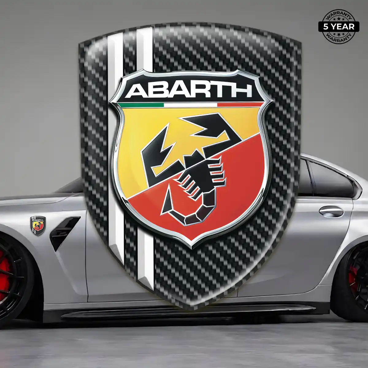Abarth Silicone Emblem Street Tuning