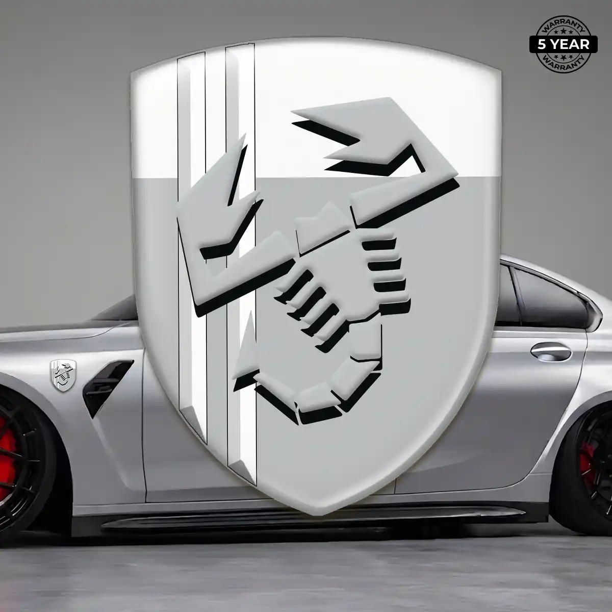 Abarth Silicone Emblem Superior Craft