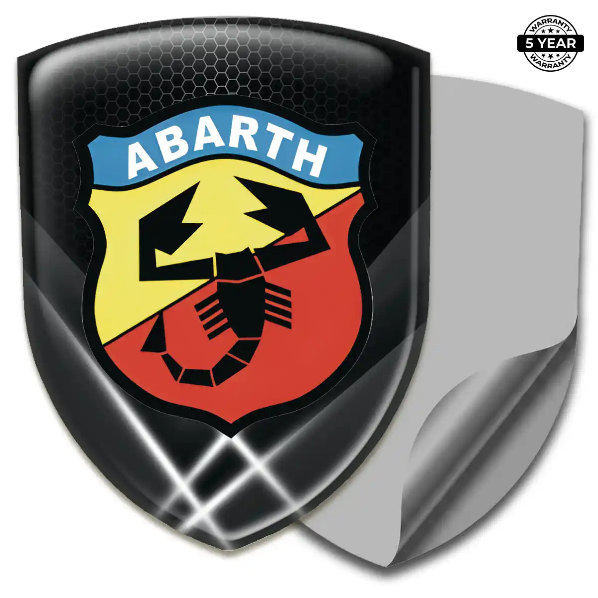 Abarth Silicone Sticker Cabin Style