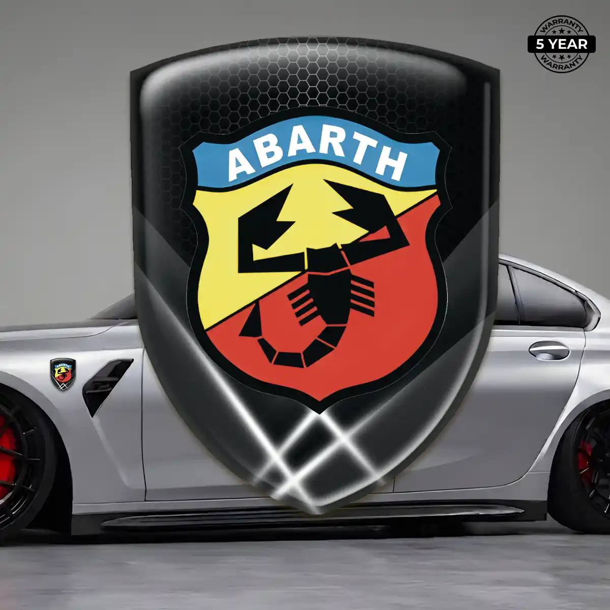 Abarth Silicone Sticker Cabin Style