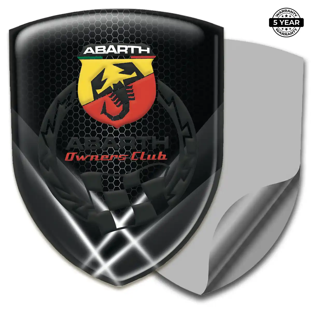 Abarth Silicone Sticker Exclusive Series