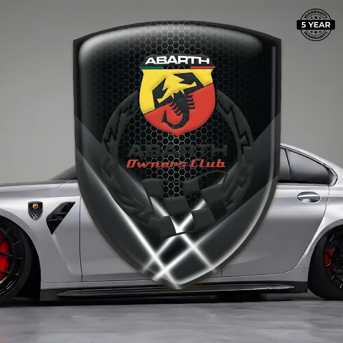 Abarth Silicone Sticker Exclusive Series
