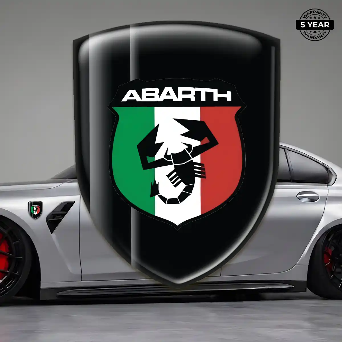 Abarth Silicone Sticker Noble Edition