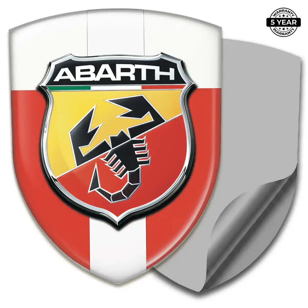Abarth Silicone Sticker Opulent Line