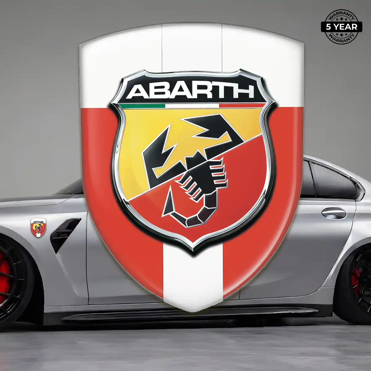 Abarth Silicone Sticker Opulent Line