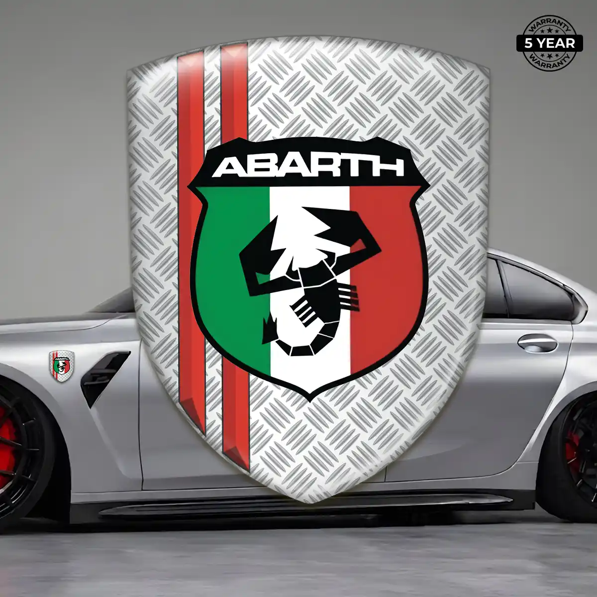 Abarth Silicone Sticker Outer Style