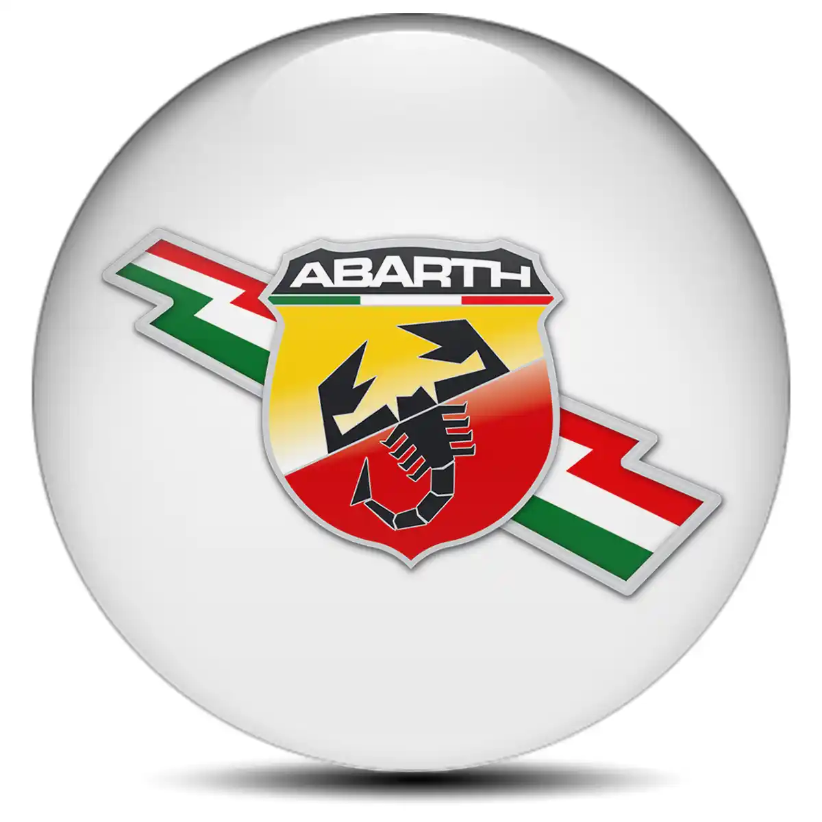 Abarth Silicone Sticker Premium Edition