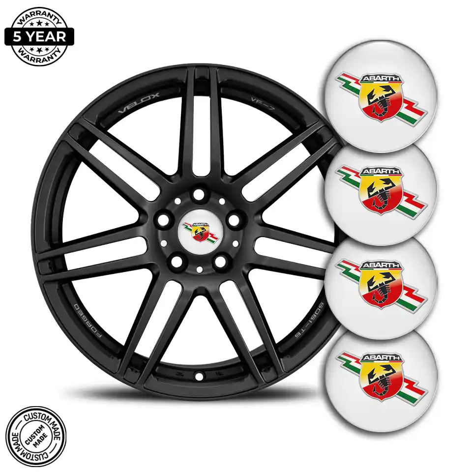 Abarth Silicone Sticker Premium Edition