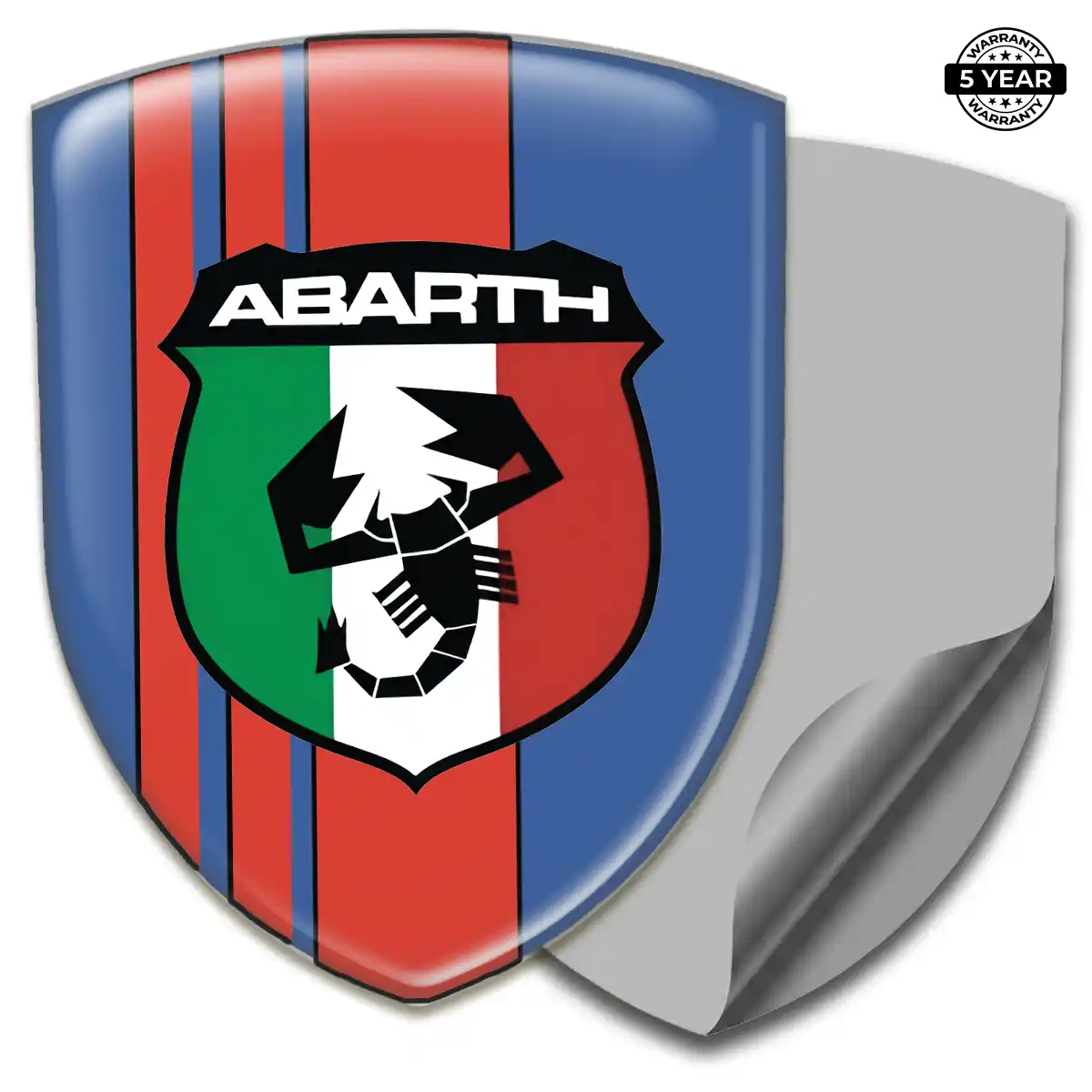 Abarth Silicone Sticker Street Tuning