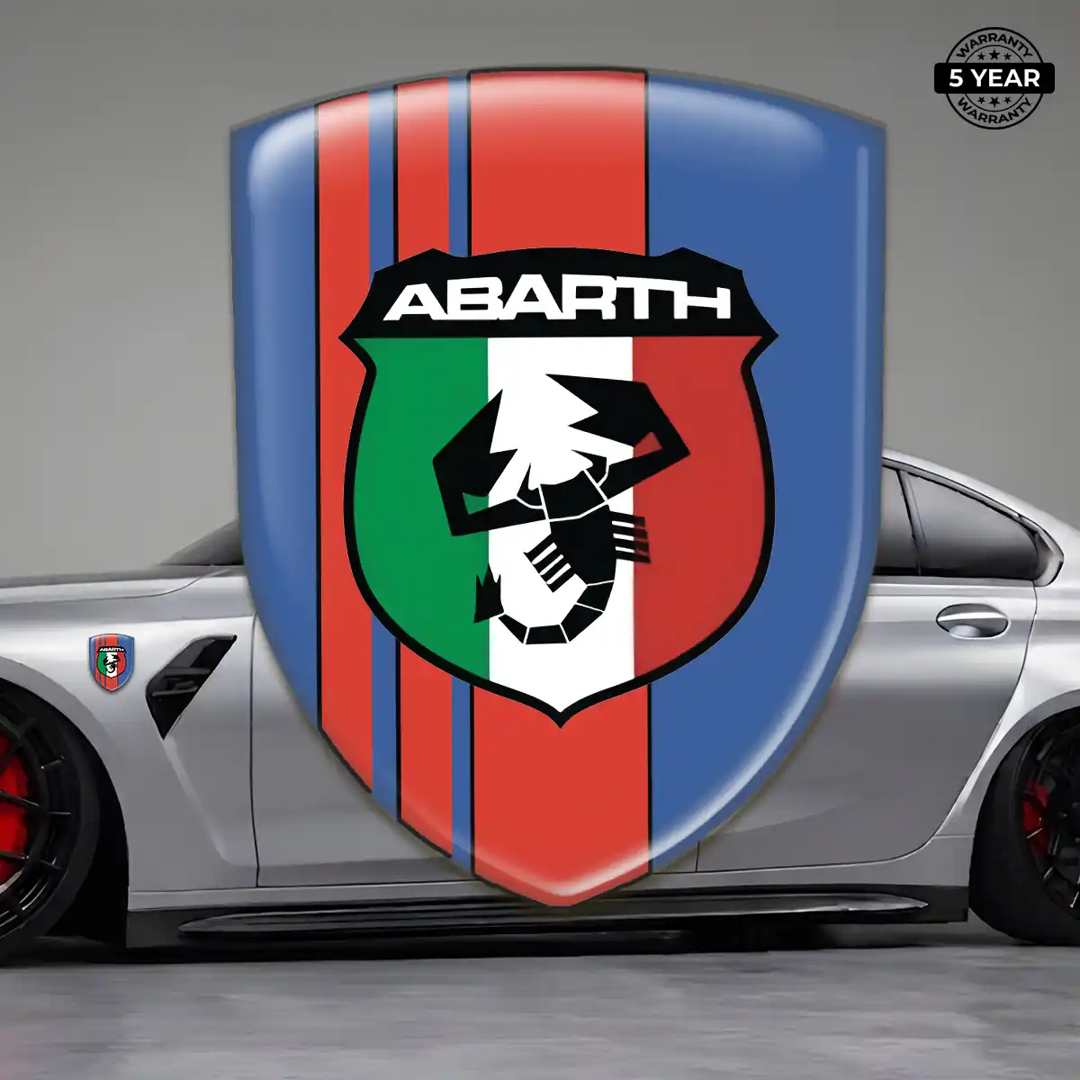 Abarth Silicone Sticker Street Tuning