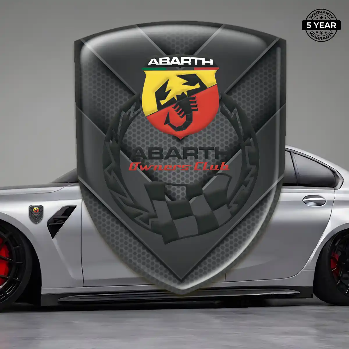 Abarth Sticker Cabin Style