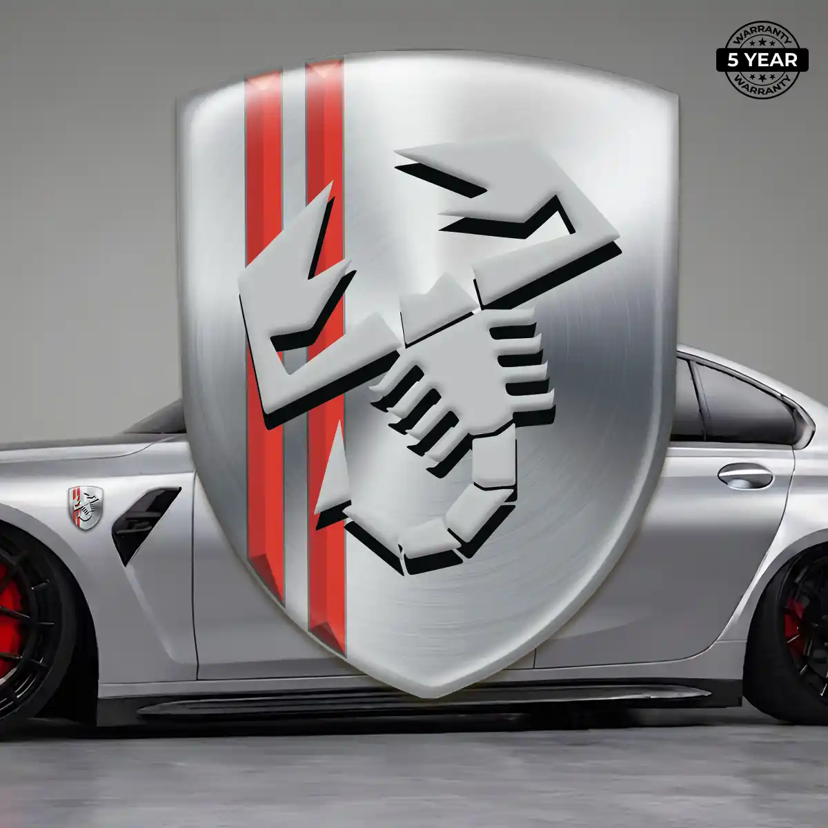 Abarth Sticker Interior Elegance