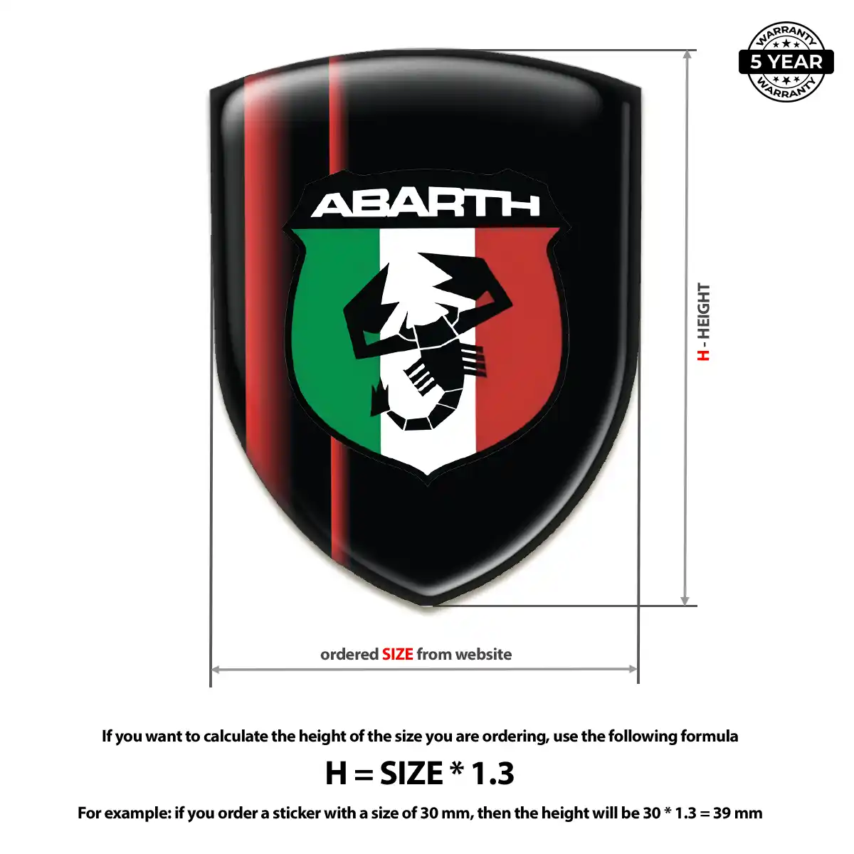 Abarth Sticker Opulent Line