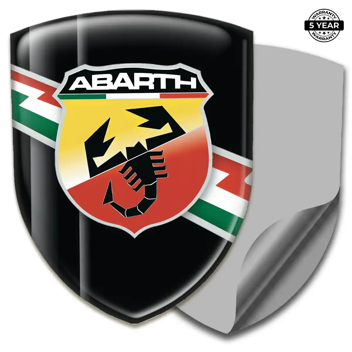 Abarth Sticker Premium Dome