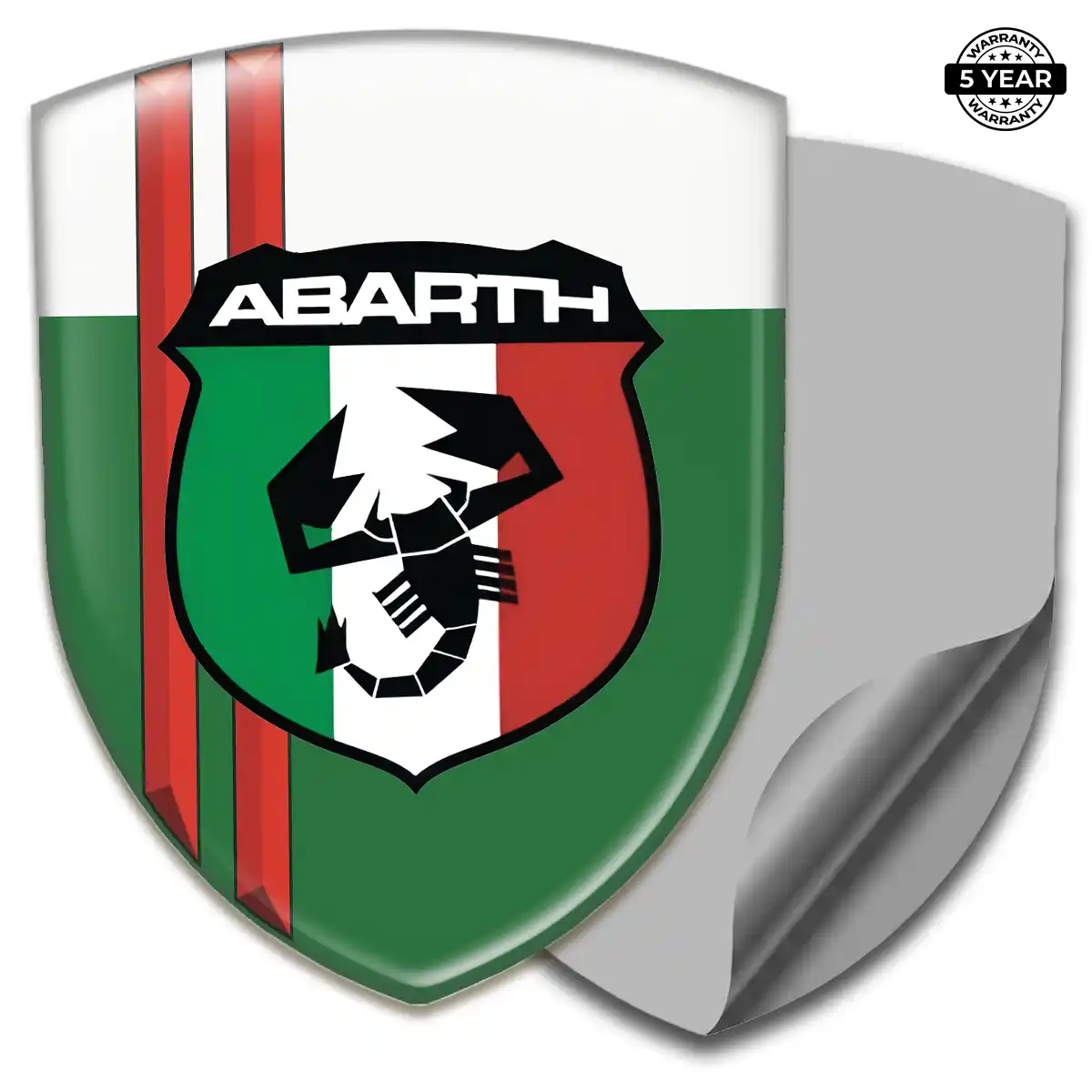 Abarth Sticker Resin Luxe