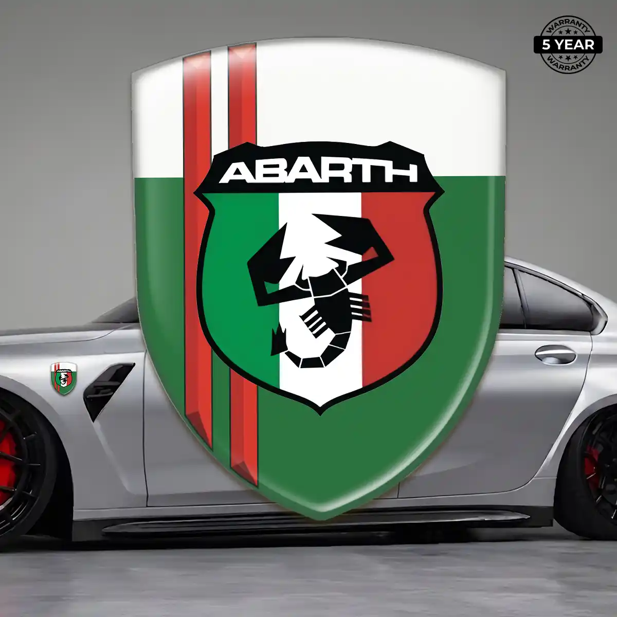 Abarth Sticker Resin Luxe