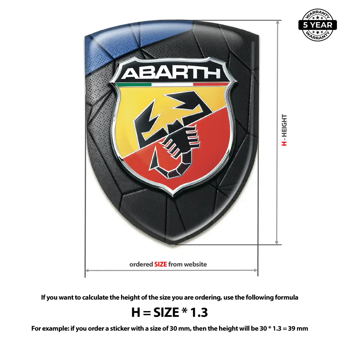 Abarth Sticker Sport Tuning