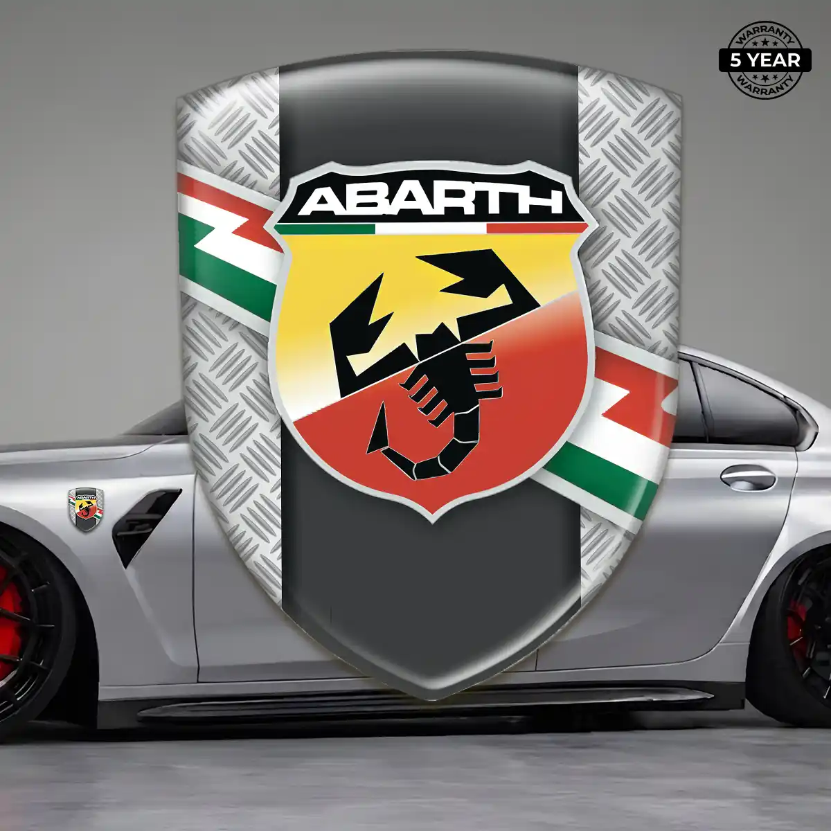 Abarth Vehicle Logo Sticker Auto Tuning