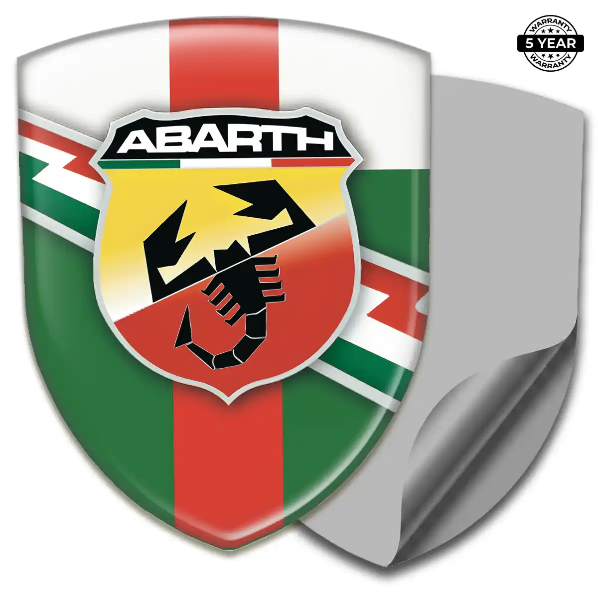 Abarth Vehicle Logo Sticker Deluxe Edition