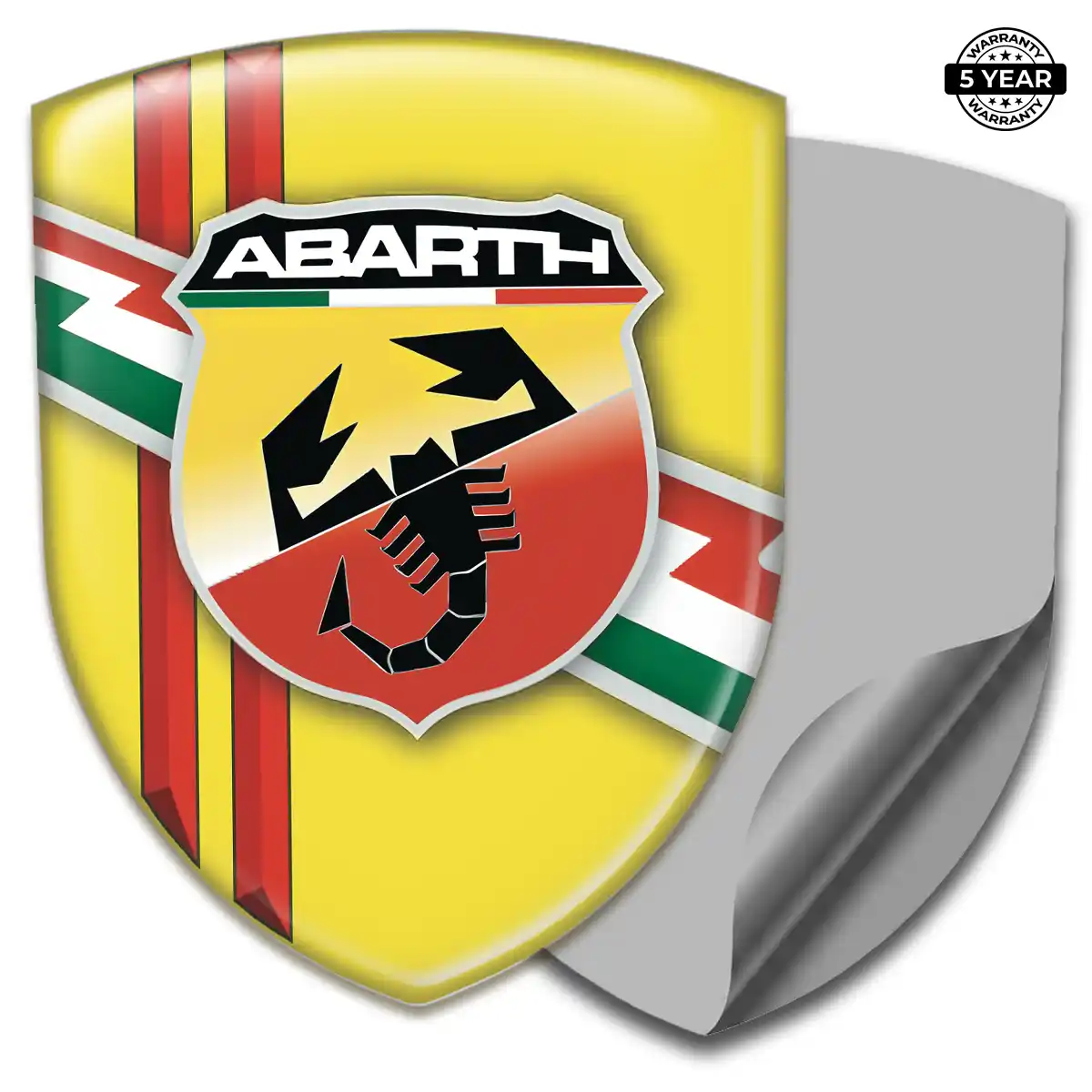 Abarth Vehicle Logo Sticker Exclusive Series
