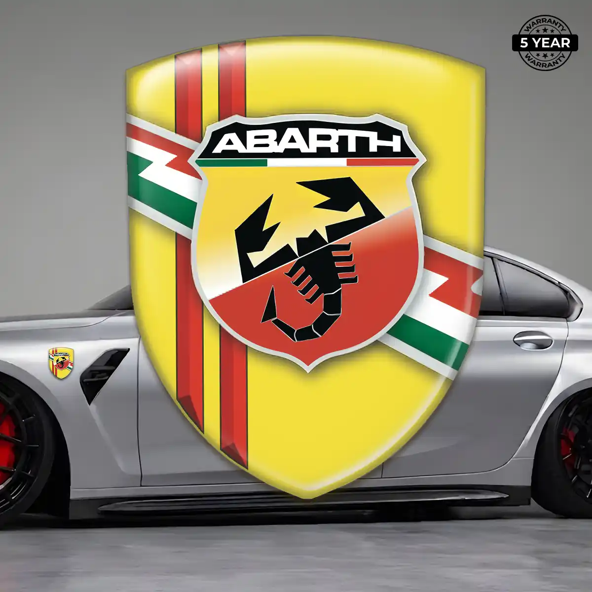 Abarth Vehicle Logo Sticker Exclusive Series
