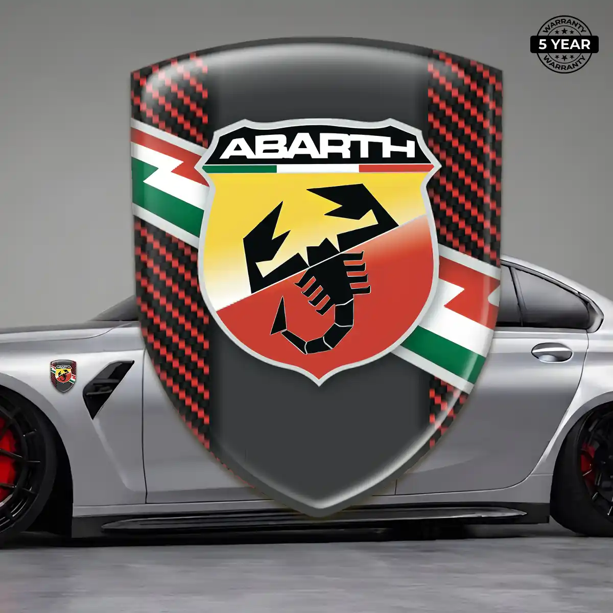 Abarth Vehicle Logo Sticker Noble Edition