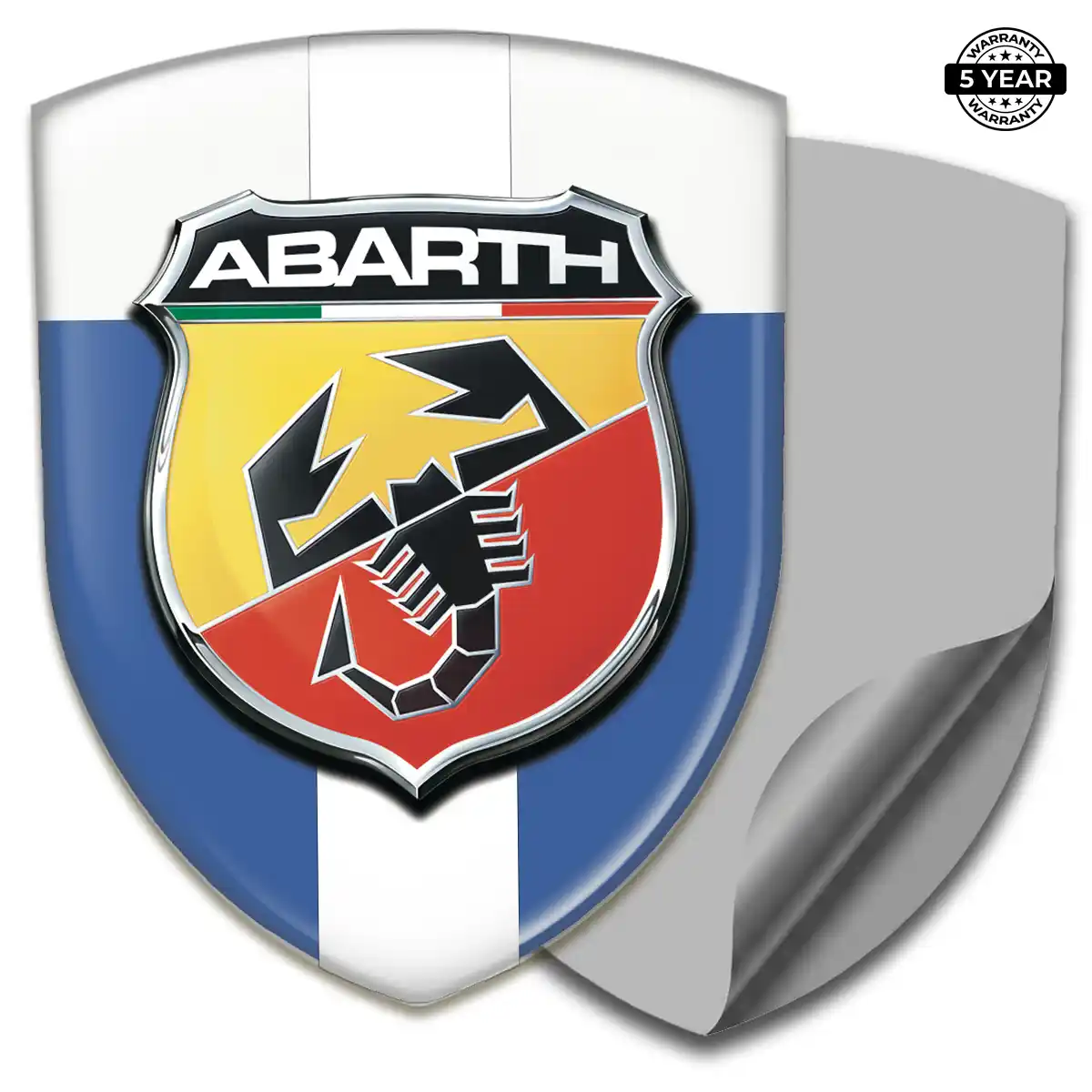 Abarth Vehicle Logo Sticker Opulent Line