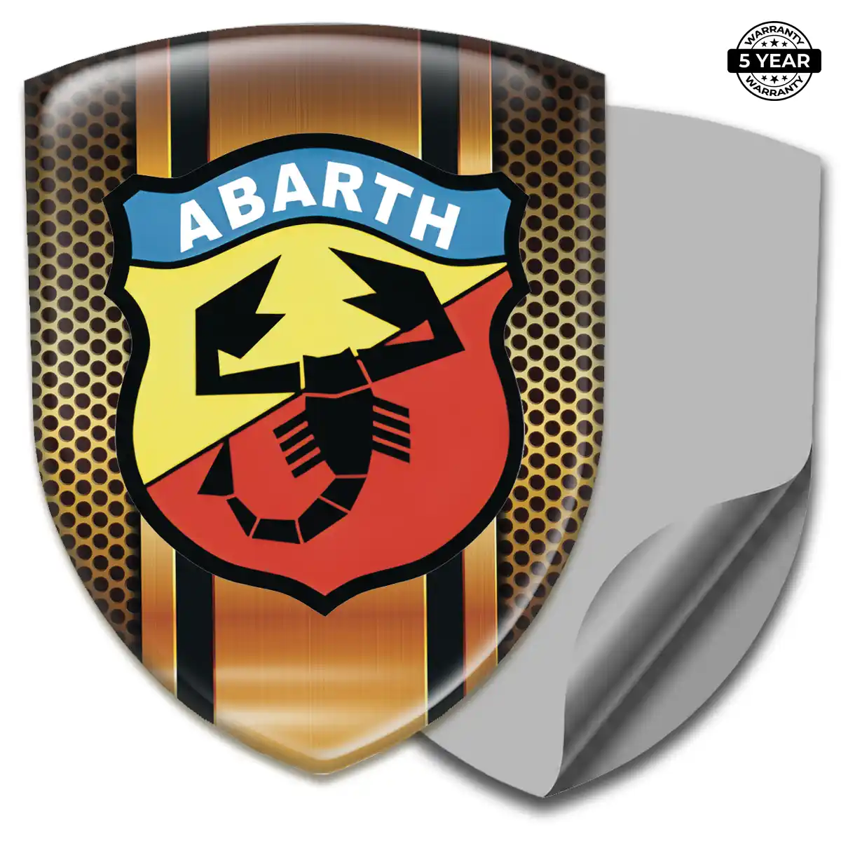 Abarth Vehicle Logo Sticker Performance Style