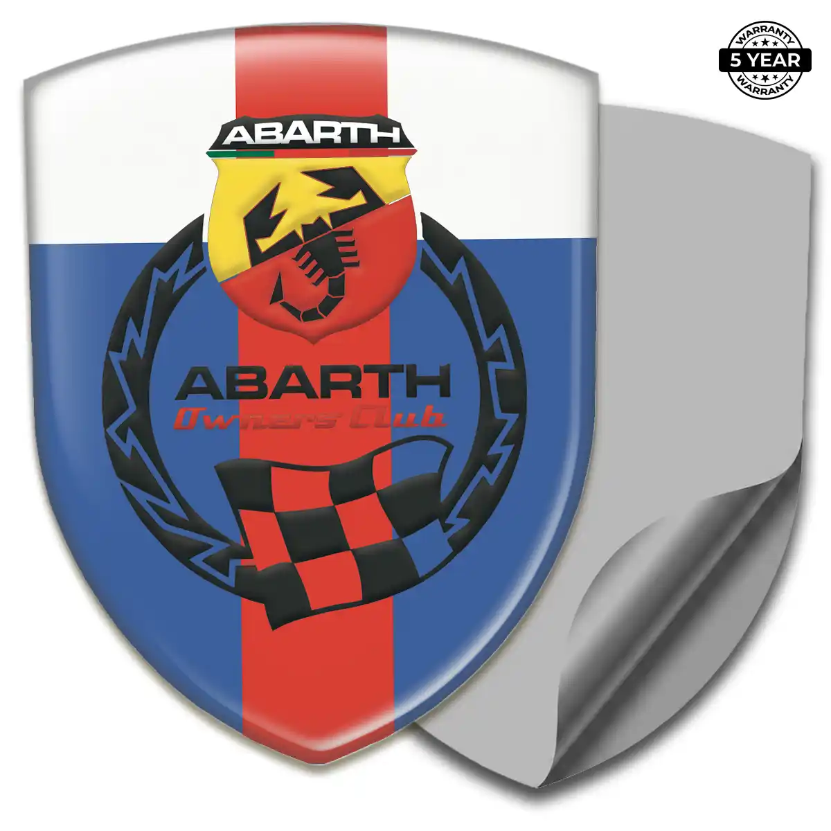 Abarth Vehicle Logo Sticker Signature Grade