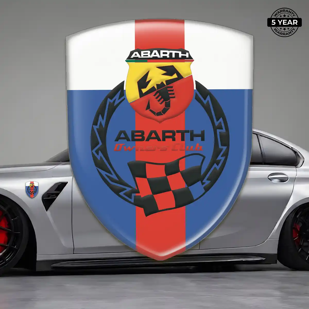 Abarth Vehicle Logo Sticker Signature Grade