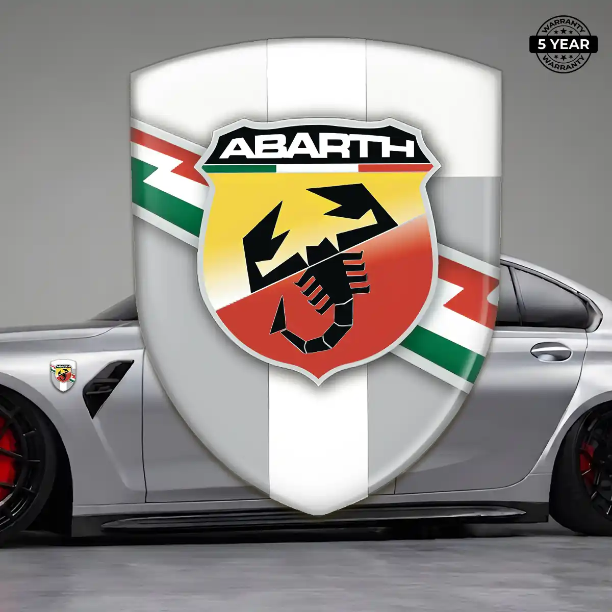 Abarth Vehicle Logo Sticker Street Tuning