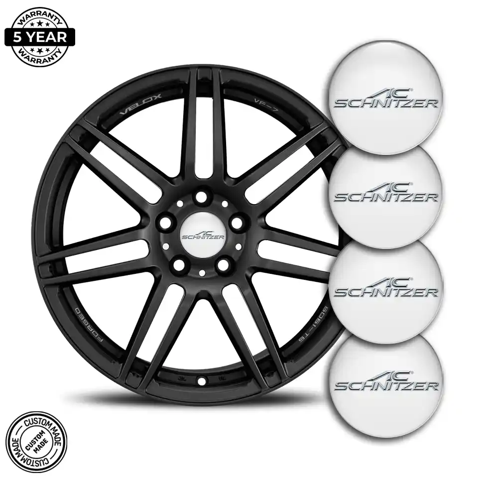 AC Schnitzer Emblem Wheel Center Caps Stylish Design