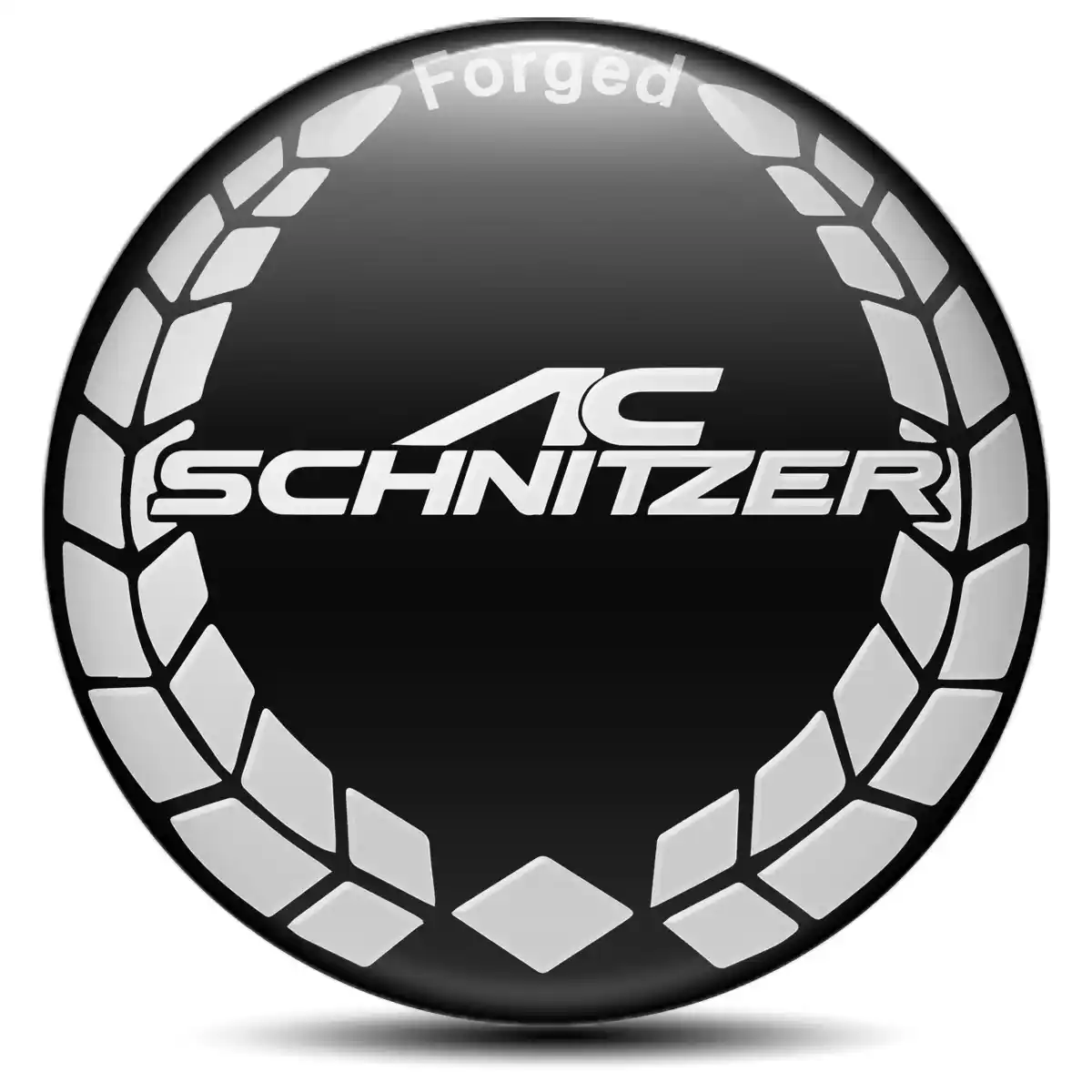 AC Schnitzer Logo Silicone Badge Self-Adhesive Stylish Design