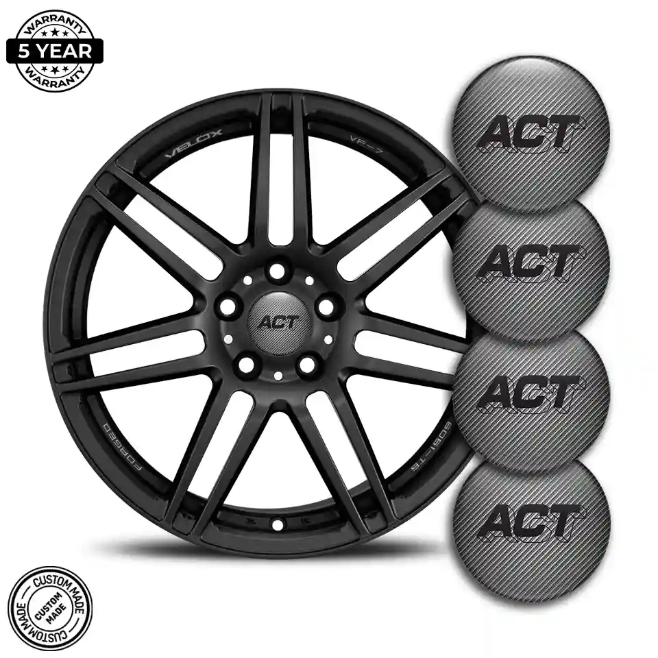 ACT Domed Sticker Stylish Design