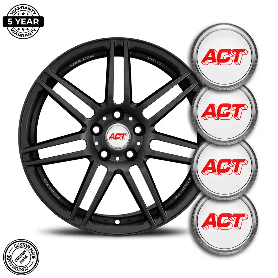 ACT Emblem Center Hup Cap Stylish Design
