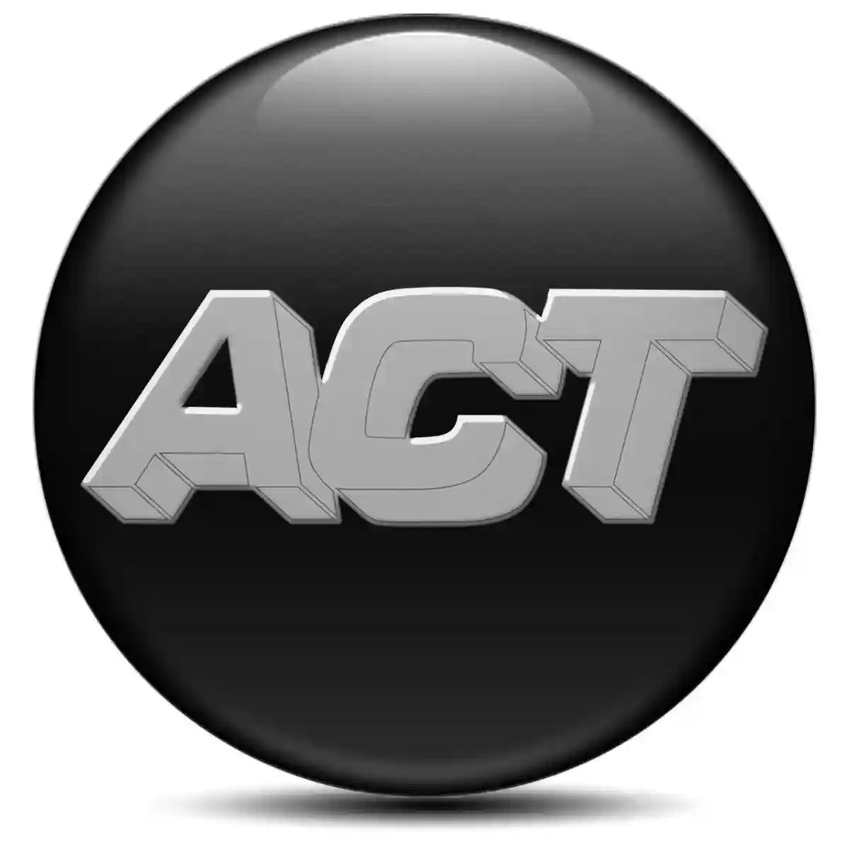 ACT Logo Silicone Badge Stylish Design