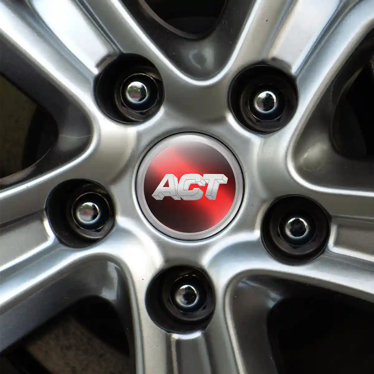 ACT Logo Silicone Sticker Self-Adhesive Stylish Design