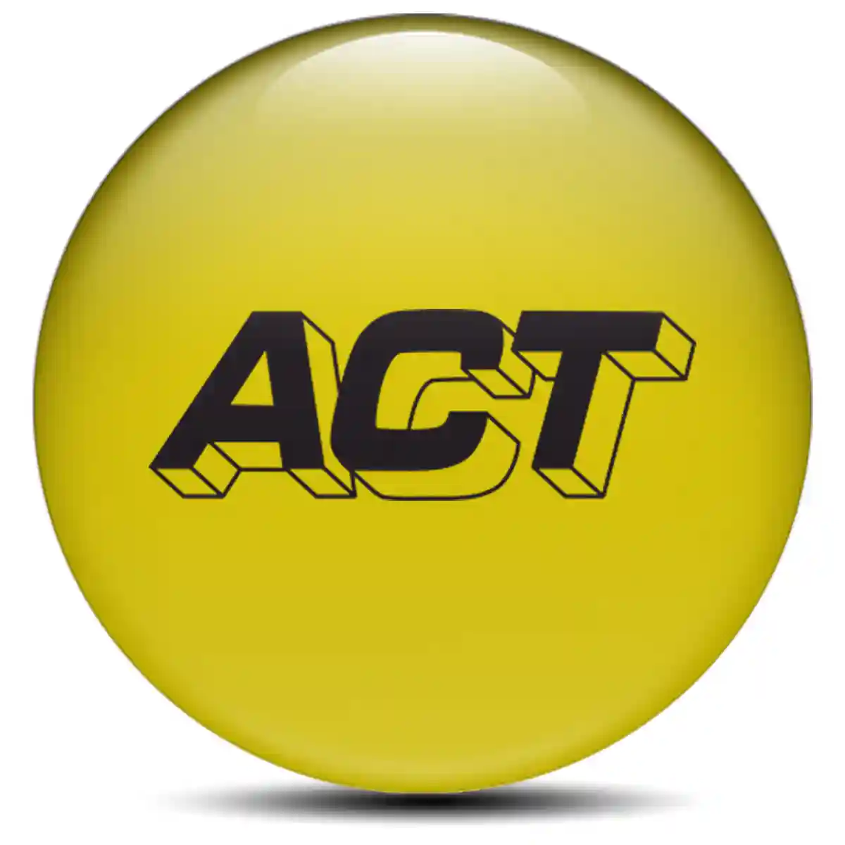 ACT Silicone Sticker Stylish Design