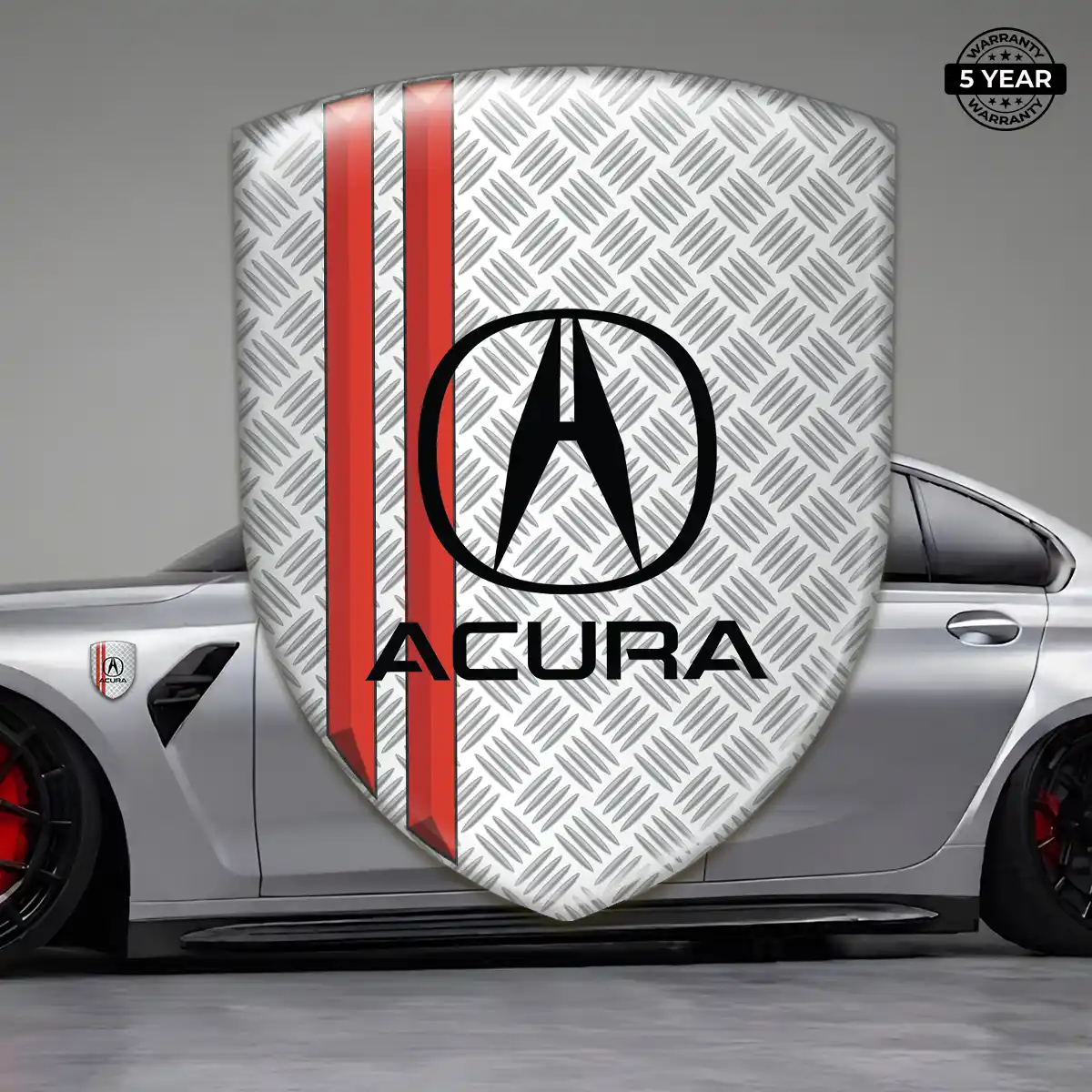 Acura 3D Badge Sticker Elite Finish