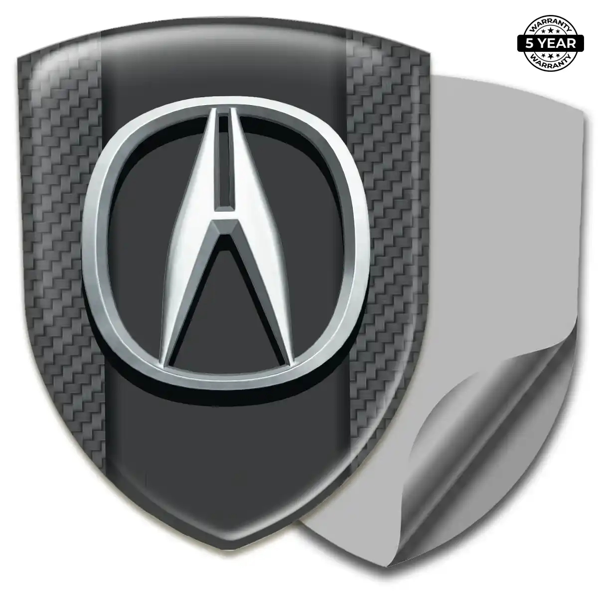 Acura 3D Badge Sticker Noble Edition