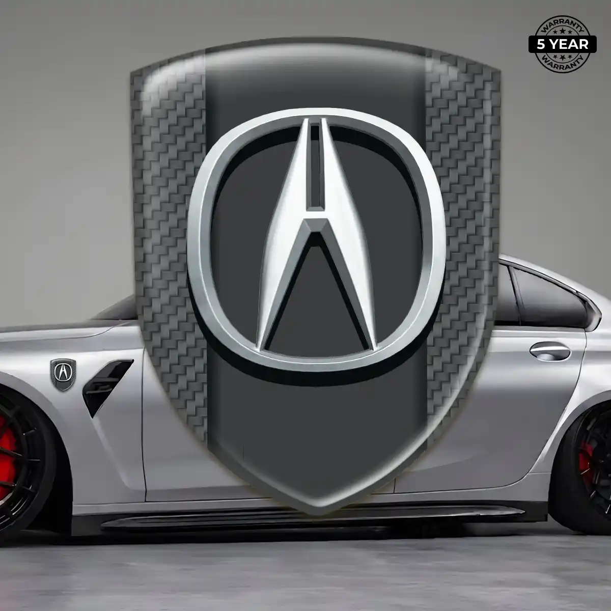 Acura 3D Badge Sticker Noble Edition