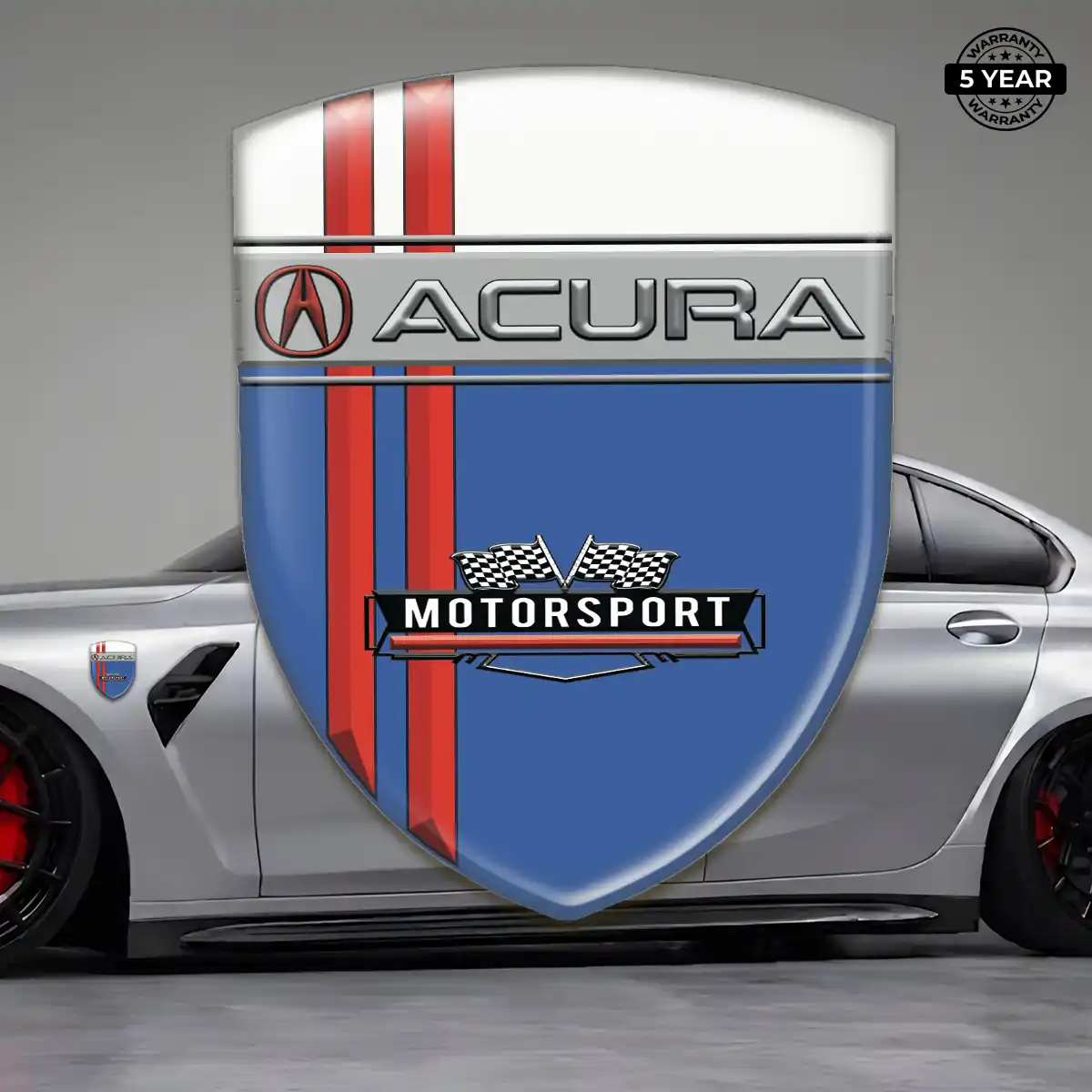 Acura 3D Badge Sticker Prestige Line